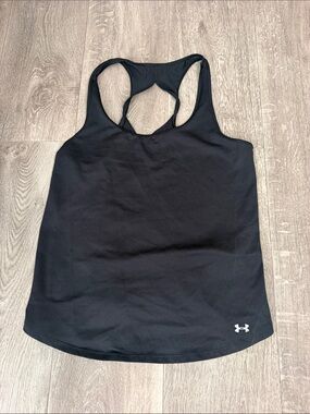 Under Armour Black Racerback Performance Tank